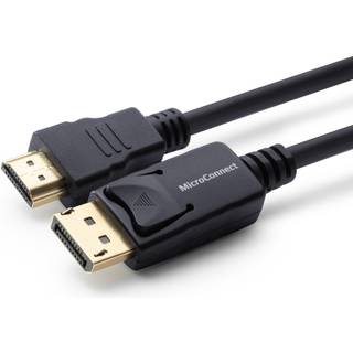 MicroConnect DisplayPort 1.2 – HDMI kabel, 10m