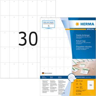 HERMA Herma slidstærke papir/folie labels  35x59,4 (3000)