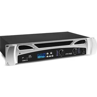VPA1000 PA-forstærker 2x 500W Media Player med BT TILBUD NU