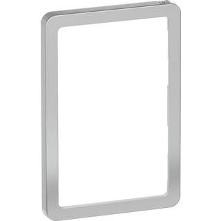 LK Fuga Slim design ramme - 1½ modul - Stål