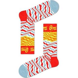 Happy Socks David Bowie Sock - Red Pattern-2 - Str 41/46 * Kampagne *