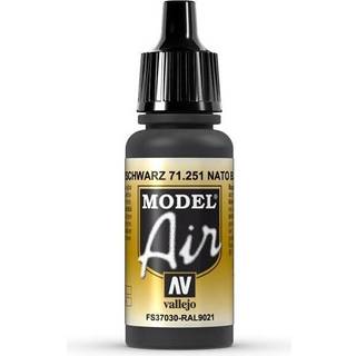 Vallejo Model Air 17Ml Nato Black [Levering: 1-2 dage]