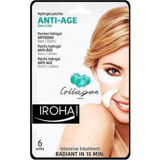 Iroha Hydrogel Anti-Age Collagen Øjenmaske - 6 stk