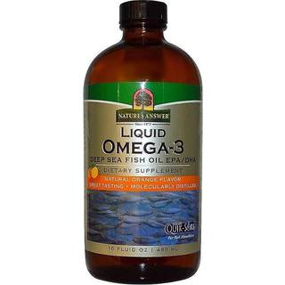 Nature's Answer - Flydende Omega-3 fra dybhavsfiskolie EPA/DHA 480 ml