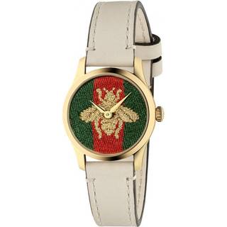 Gucci YA1265009 G-Timeless Flerfarvet/Læder Ø27 mm