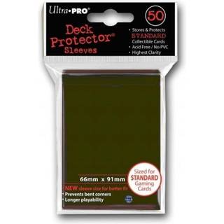 Ultra Pro - Matte Non Glare Green Sleeves - Standard Sleeves (50 stk) - Plastiklommer