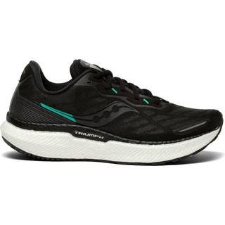 Saucony Triumph 19 Neutral Running Shoe Women - Black, White, Size 2.5 - black