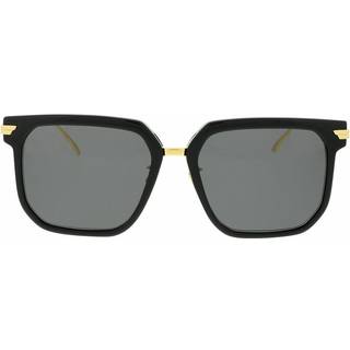 Bottega Veneta BV1083SA Asian Fit 001 57 Solbriller Kvinder Black - Black - 57mm