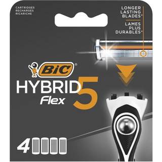 BIC Hybrid 5 Flex Barberblade 4 stk.