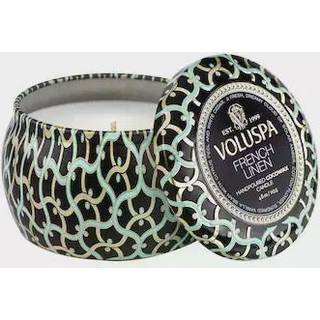 Voluspa Maison Noir Mini Tin duftlys timer French Linen