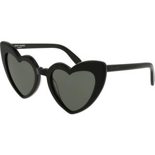 SAINT LAURENT Kvinde SL 181 LOULOU 001 Occhiali da sole Plast Sort Grå Geometrisk Normal
