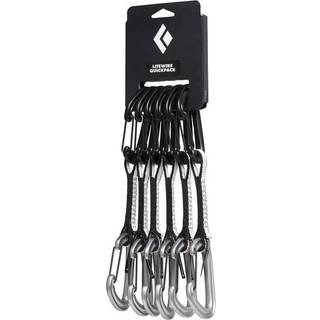 Black Diamond Litewire Quickpack Express-sæt størrelse 12 cm farve sort/grå