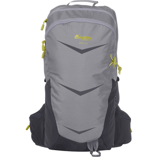 Bergans Driv 12 Solid Light Grey/Solid Dark Grey/Green Oasis, 12 L