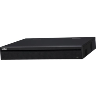 Dahua Netzwerkvideorecorder NVR NVR5216-16P-4KS2E mit 16 IP Kanälen integrierter PoE Switch professioneller IP Recorder - schwarz