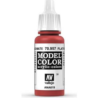 Vallejo Model Farve 70.957 Flad Rød