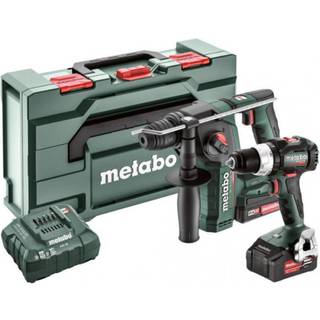 Værktøjssæt Metabo COMBO SET 2.5.2 (BS 18 LT BL + BH 18 LTX BL 16); 18 V; 1x2,0/4,0 Ah batt.
