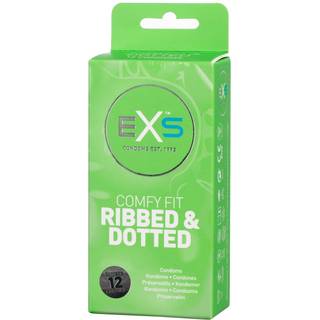 EXS Ribbed & Dotted 12 pack