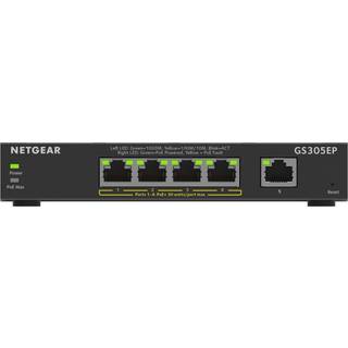 NETGEAR 5PT GE PLUS SWCH W/POE+