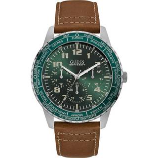 Guess W1170G1 Pioneer Grøn/Læder Ø46 mm