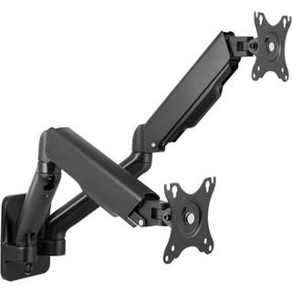 LogiLink Dual monitor wall mount 17-32" gas spring 90-540 mm