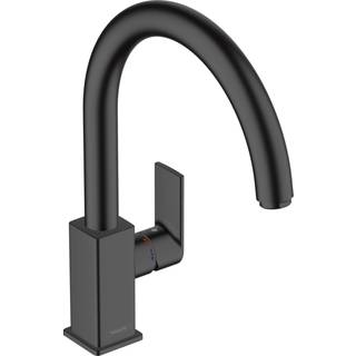 hansgrohe Vernis Shape M35 1-grebs køkkenarmatur 210 1jet mat sort