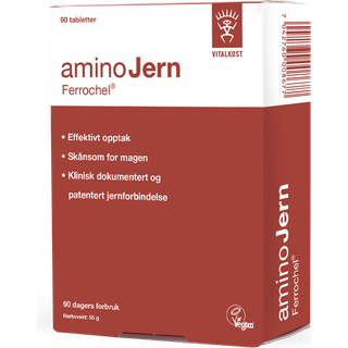 AminoJern 25 mg - 90 stk.