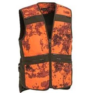 Pinewood jagtvest Furudal Hun. M strata blaze/suede brun 8121