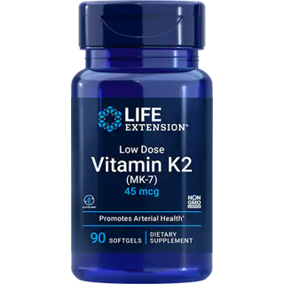 Lav dosis K2-vitamin (MK-7), 45mcg - 90 softgels