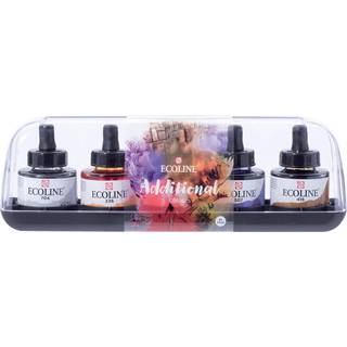 Talens Ecoline flydende vandfarve - Additional 5 x 30 ml