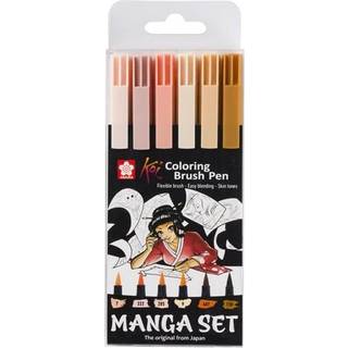 Coloring Brush Pens Manga 6-teilig