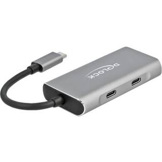 DeLOCK - hub - 4 ports USB hub - USB 3.0 - 4 ports - Sølv