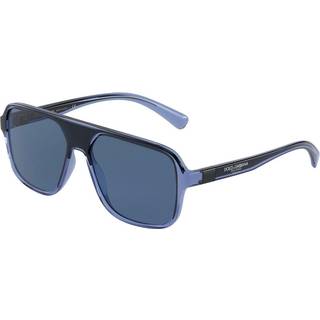 Dolce & Gabbana DG6134 325880 57 Solbriller Mænd Blue - Transparent Blue - 57mm