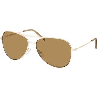 DKNY DK102S 717 58 Solbriller Kvinder Guld - Gold - 58mm