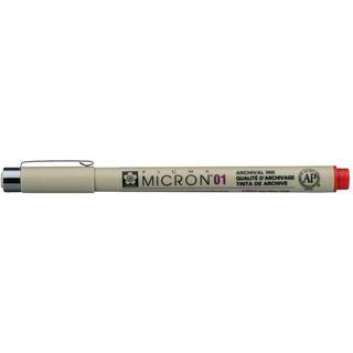 Sakura Pigma Micron - rød 01