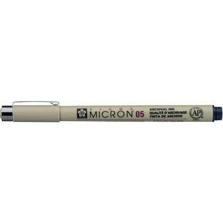 Pigma Micron 05 blåsort 0,45
