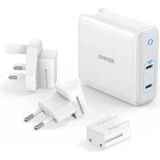 Anker PowerPort III Due 2x USB-C 60W - White