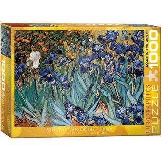 Eurografik iris af Vincent Van Gogh Puzzle (1000-stykke) (6000-4364)