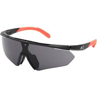 Adidas Sport Mand SP0027 01A Solbriller Plast Sort klar Grå Maske Normal
