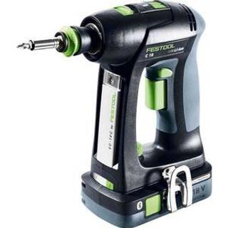 Skruemaskine Festool C 18 HPC 4,0 I-Plus; 18 V; 2x4,0 Ah batt.
