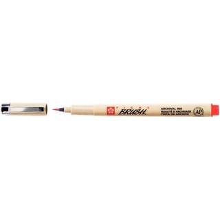 Sakura Pigma Brush Red – rød penselspids