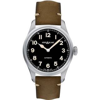 Montblanc 119907 1858 Sort/Læder Ø40 mm