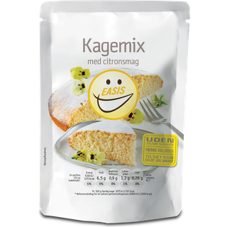 Easis Kagemix med Citronsmag uden tilsat sukker