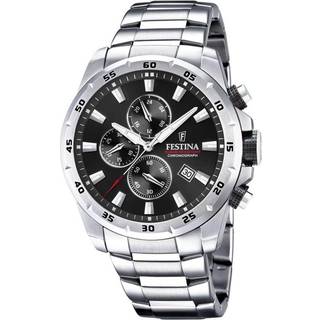 Festina Chronograph F20463/4 - Herre - 45 mm - Analog - Quartz - Mineralglas