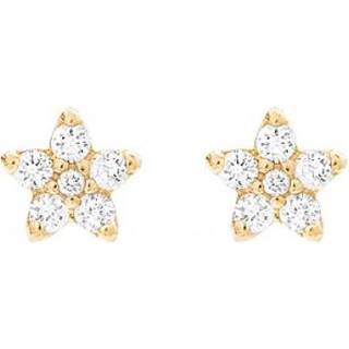 OLE LYNGGAARD COPENHAGEN Shooting Stars 18 kt. guld ørestikker 12 brillanter, stor