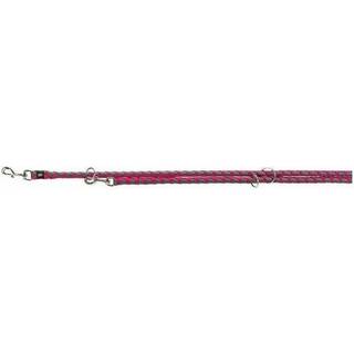 Trixie Cavo Reflect adjustable leash S-M: 2.00 m/ø 12 mm black