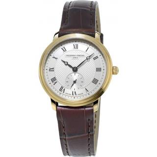 Frederique Constant FC-235M1S5 Classics Sølvfarvet/Læder Ø28.6 mm