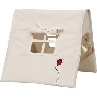 Mini Tent - Ladybird Embroidered - Natural