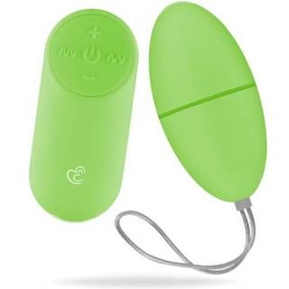 Easytoys - 7-funktioners trådløst vibrerende æg (grøn)