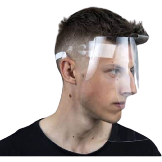 Dansk Håndværk Ansigtsvisir Safe-Fold Deluxe CE-mærket 1 stk