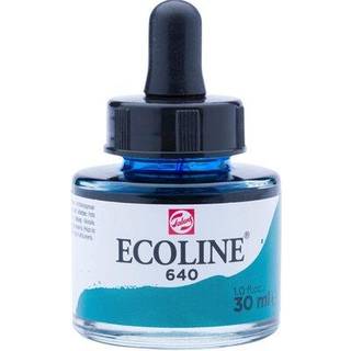 Flüssige Wasserfarbe 30ml - Blaugrün